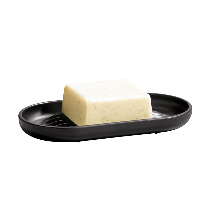 Recycled Soap Dish - Made in UK, Black