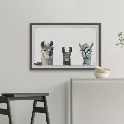 Llama Squad - Painting