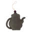 5'' Handmade Fabric Hanging Figurine Ornament