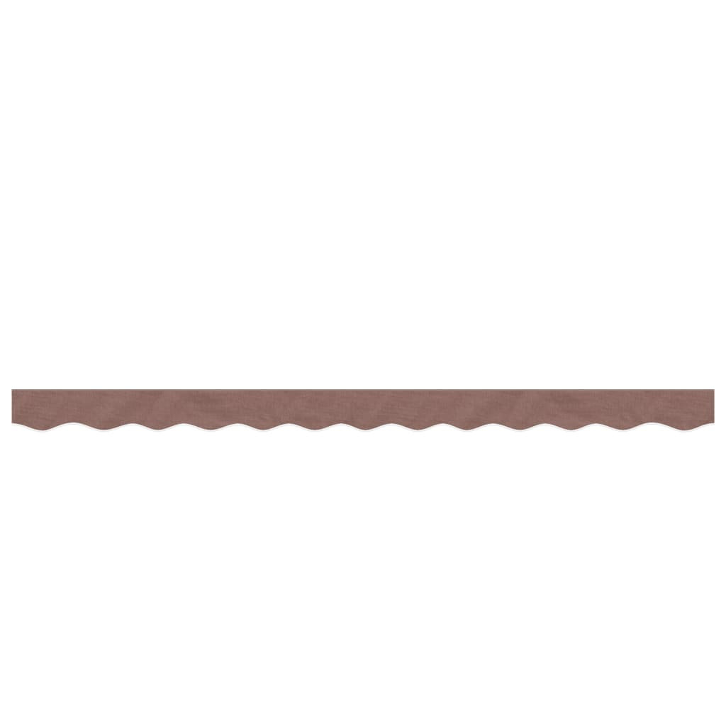 Vidaxl (Brown Stripe, 3 M) Replacement Fabric For Awning Sunshade Canopy Cloth Valance Stripe - Image 2