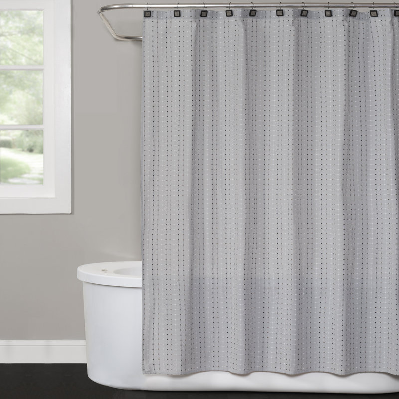 Aliciya Polka Dots Shower Curtain