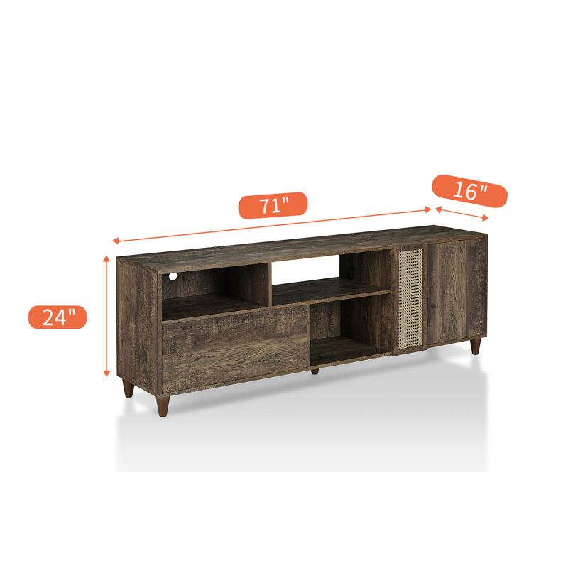 Himmet 71"W Storage TV Stand