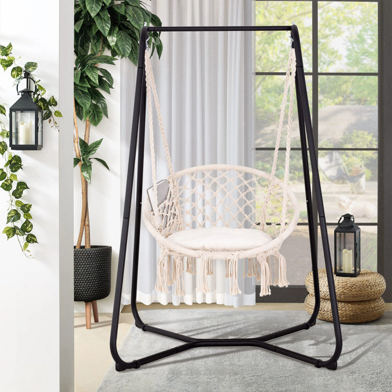 Seneca 1 Person Swing Chair with Stand
