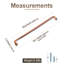 Ensemble de poignées à barre centrale 3 3/4 "-122099553-115676359