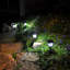 Deb Black Window Solar Powered Ground Lights - 4 Count