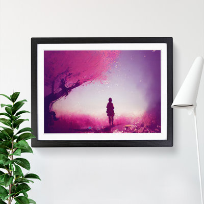 XH1022-6332X Mysterious Cherry Blossom Trees Vol.1 - Single Picture Frame Print