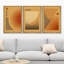 «Classical Artwork Mid Century Modern Boho Bauhaus», reproduction sur toile 3 pièces-91874954-91874957
