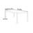 Minimalist rectangular dining table-1266612343
