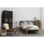 Mallen 2 Door Solid Wood Wardrobe