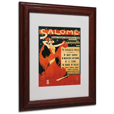 " Poster Of Opera Salome " by Richard Strauss