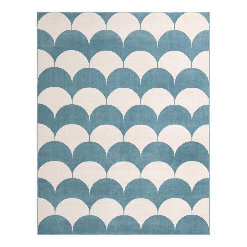 Unique Loom Arches Whimsy Kids Rug, Rectangle 7'10" x 10'