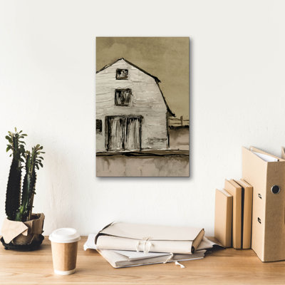 Toile épique «Brown Barn 3» par Chris Paschke
