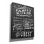 «Family Rules 1 V2» par Mary Urban, art mural sur toile-163105178