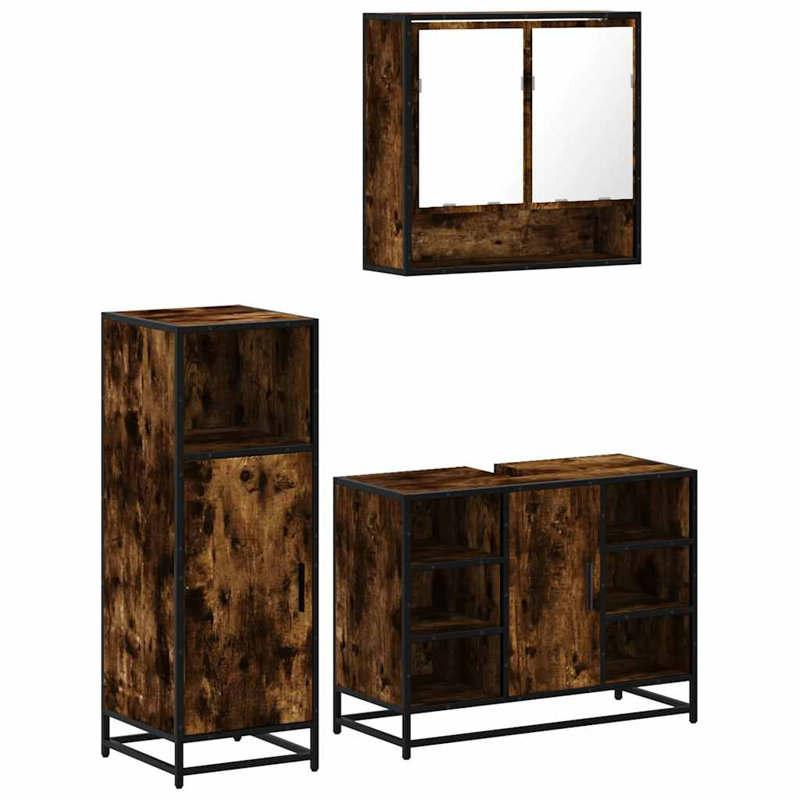 Stefaun Bathroom Suite, Rustric Brown