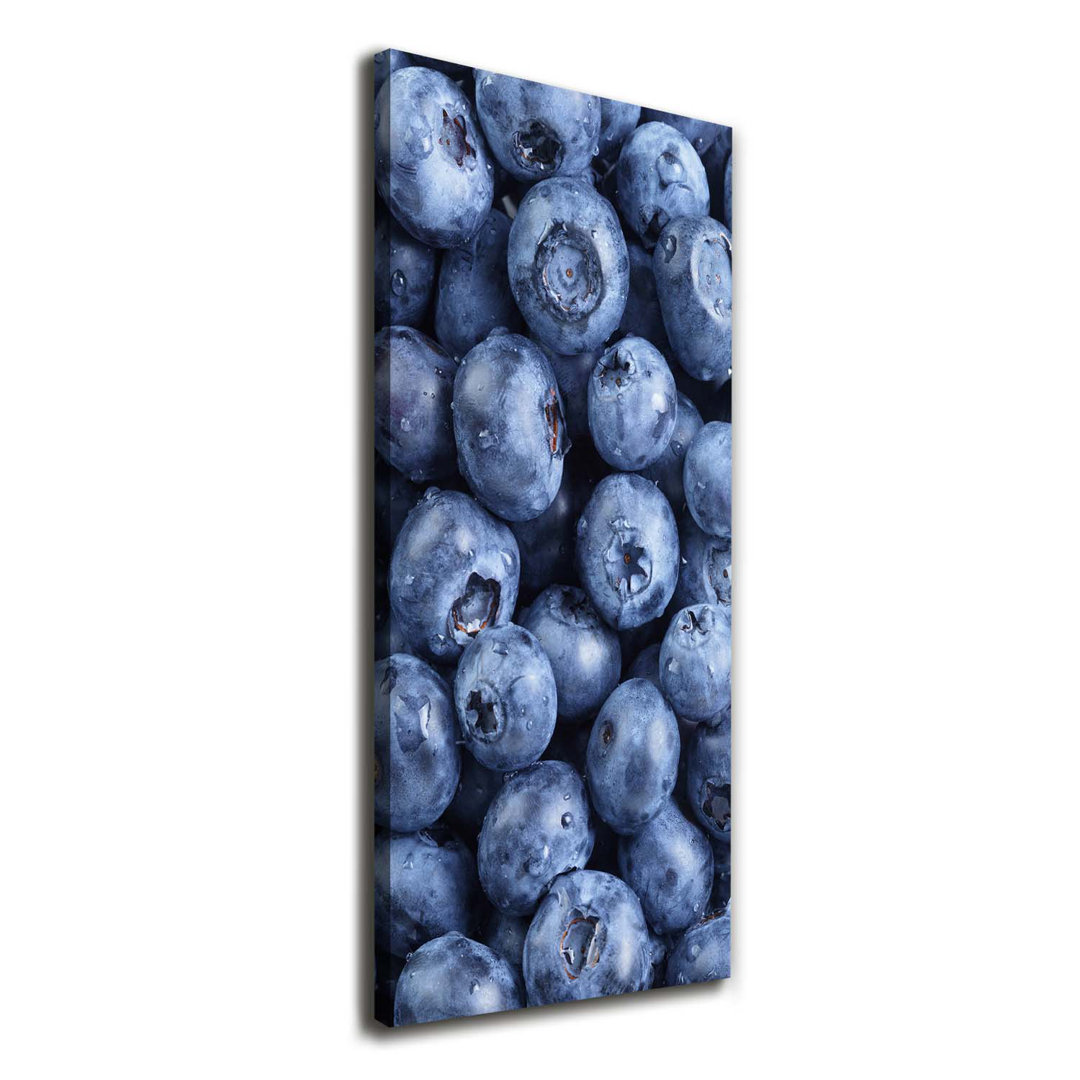 Blaubeeren - Kunstdrucke auf Segeltuch