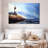 Boat By The Seaside Lighthouse-1189762065