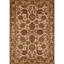 Hand-Knotted High-Quality Ivory and Gold Area Rug
