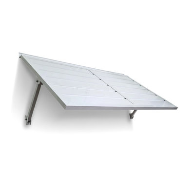 Terrace Metal Awning 4.6 - White