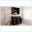 Miroir 2 tiroirs pour salle de bain Modern-121101025