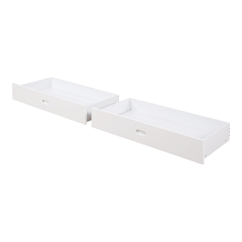 Jullianna Twin/Full Bunk Bed, White