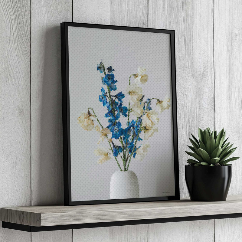 «Vanish Act» par Seven Trees Design, reproduction d'art, 8 W x 12 H, Tan, Framed Print