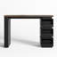 Computer Desk with LED Lights, Charging Ports, Drawers & Storage Shelves-1039817079