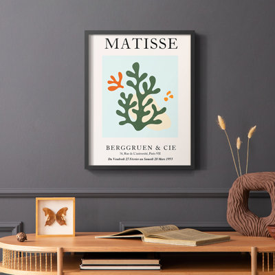 Matisse CDXCVII, reproduction encadrée - bois massif