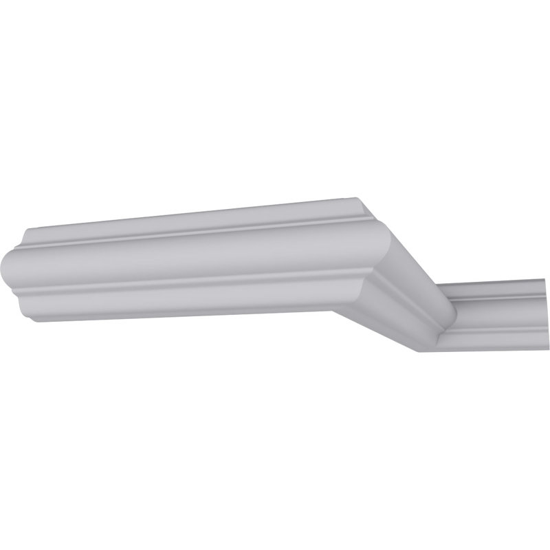 Cole Smooth White Urethane Crown Corner Moulding
