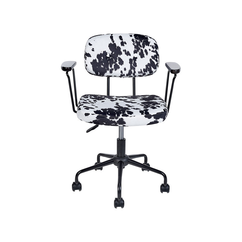 Schererville Office Chair, Black/White