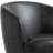 Aunna PU Leather Swivel Soft Cushion Accent Chair-1413390082
