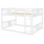 Lit double superposé blanc avec - Combinaison de bois massif et de durabilité pour une plus grande durabilité