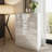 Brendle 6 Drawer Chest Of Drawers: 70cm Wide - High Gloss Front with Chrome Handles, Scratch Resistant.-39703016