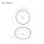 Lavabo vasque rond Plaisir