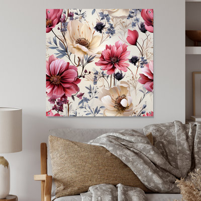 Hamrick - Floral Acrylic Wall Art