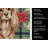Ruby Cavalier Spaniel Christmas PoinsettIas Kitchen Towel-2080583855