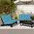 Polett Complete All-Weather Solid Teak Wood 4-Person Outdoor Patio Conversation Set with Water-Resistant Cushions and Coffee Table-141768155-160992685