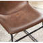 Chaise d'appoint rembourrée Montpelier-583167660