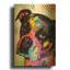 «Young Boxer» par Dean Russo, art mural en métal doré, 24 po x 36 po-1386401707