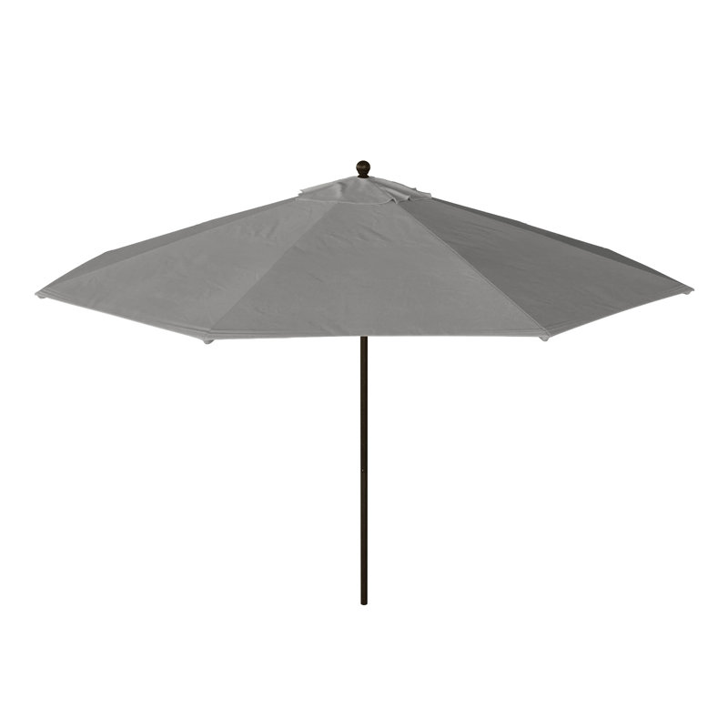 Parasol de patio blanc mat 11 pi., Granite