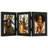 Tri-Folding Merranda To Display 3 Photos At Once - Black-102461791