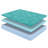Foam Cooling Gel Waterfall Compliant Memory Foam-749021520-749021527
