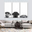 Adorable chiots sur toile, ensemble de 3 pièces-92829648