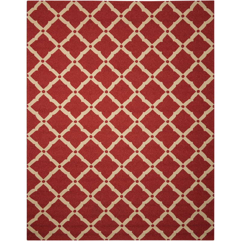 Starkville Geometric Indoor / Outdoor Rug, Rectangle 2'3" x 3'9"