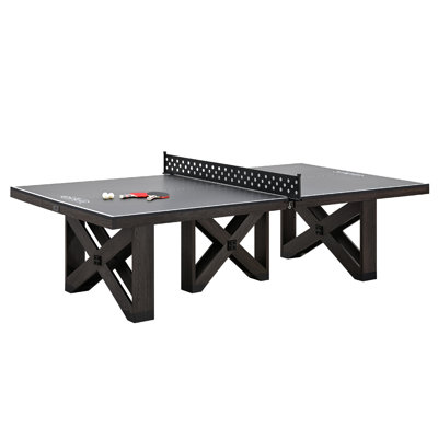 Barrington 9-ft Fremont Official Size Ping Pong Tennis Table with Durable Metal Net