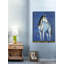 «Blue Note Appaloosa Horse», reproduction sur toile tendue-20632144