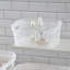 Ensemble de 2 petits bacs ouverts, contenant de rangement avec poignées pour organiser les comptoirs, garde-manger Sterilite