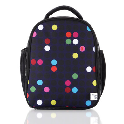 Dotty Night Insulated Picnic Backpack, Service for 1