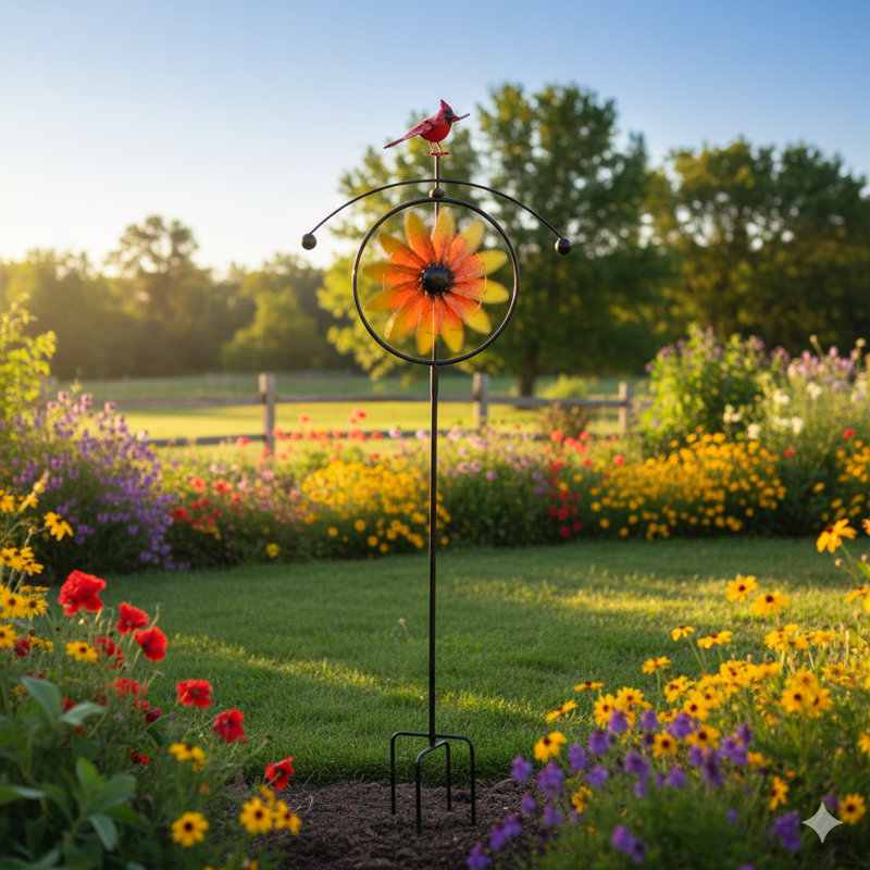 Piquet de jardin Cardinal