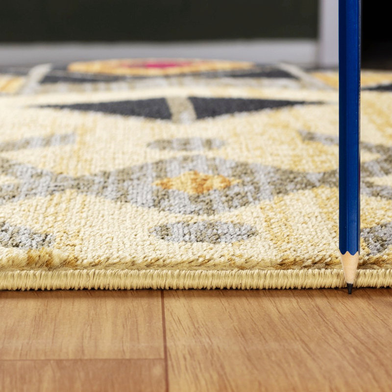Rectangle Area Rug For Indoor, Runner 2'7" x 7'3"