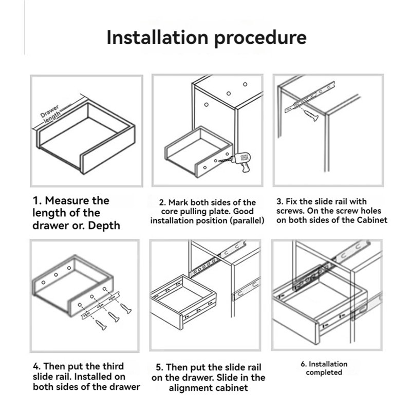 Silent Drawer Slide